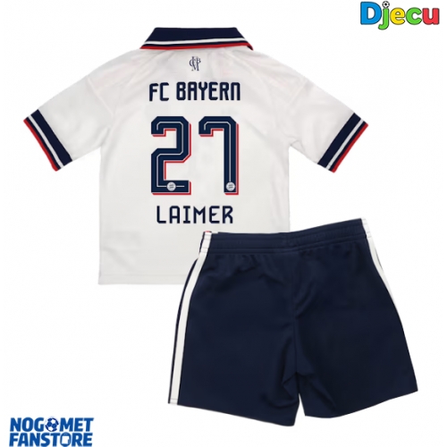 Bayern Munich Konrad Laimer #27 Gostujuci Dres za djecu 2026-27 Kratak Rukav (+ Kratke hlače)